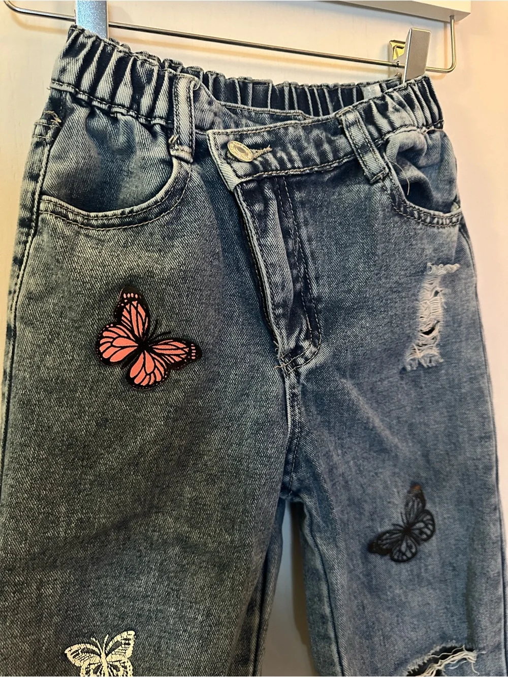 SHEIN soft denim